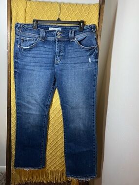 KanCan Medium Blue Straight Leg Jeans